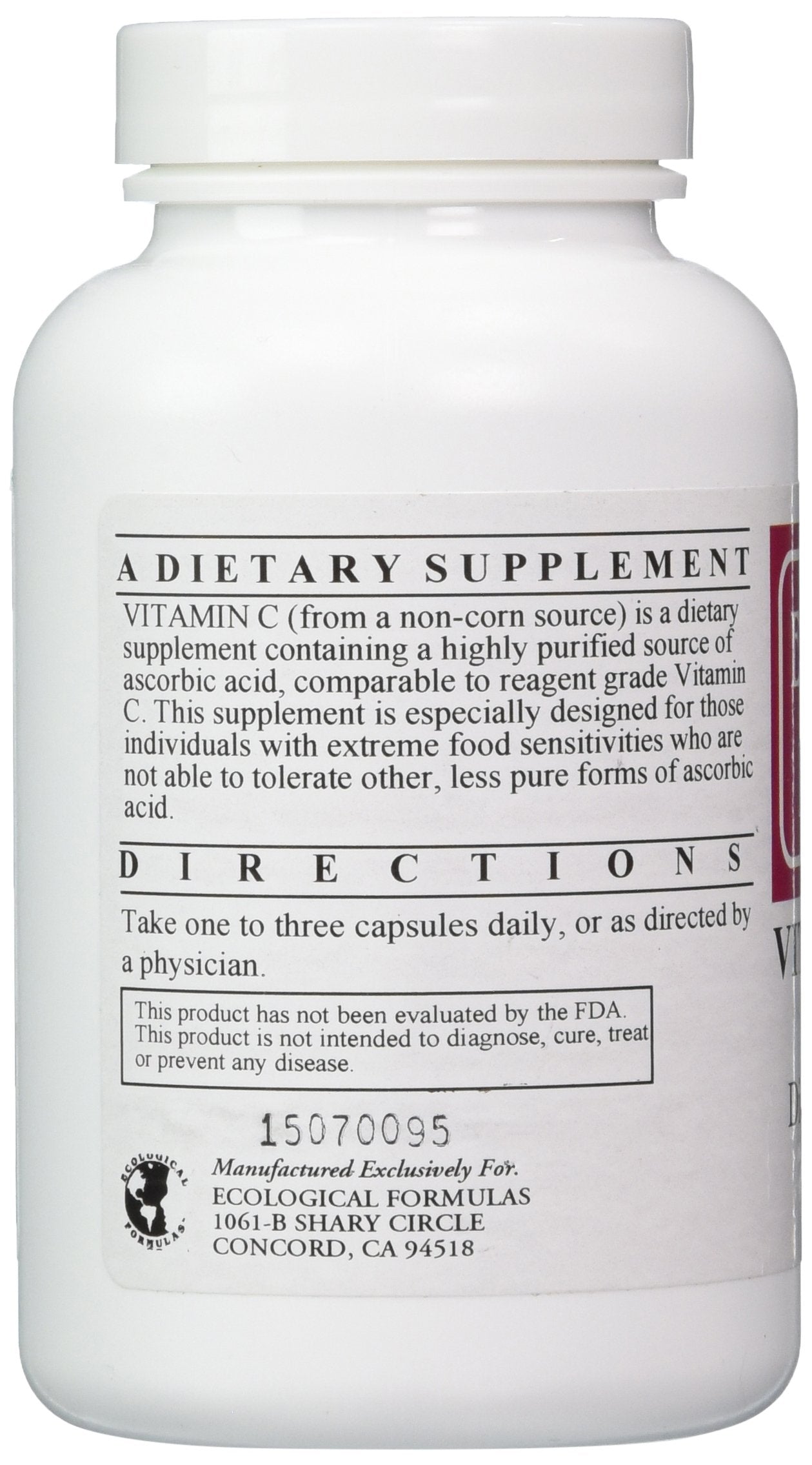Cardiovascular Research Vitamin C-1000 capsules, 120 Count - Nirvana Guru