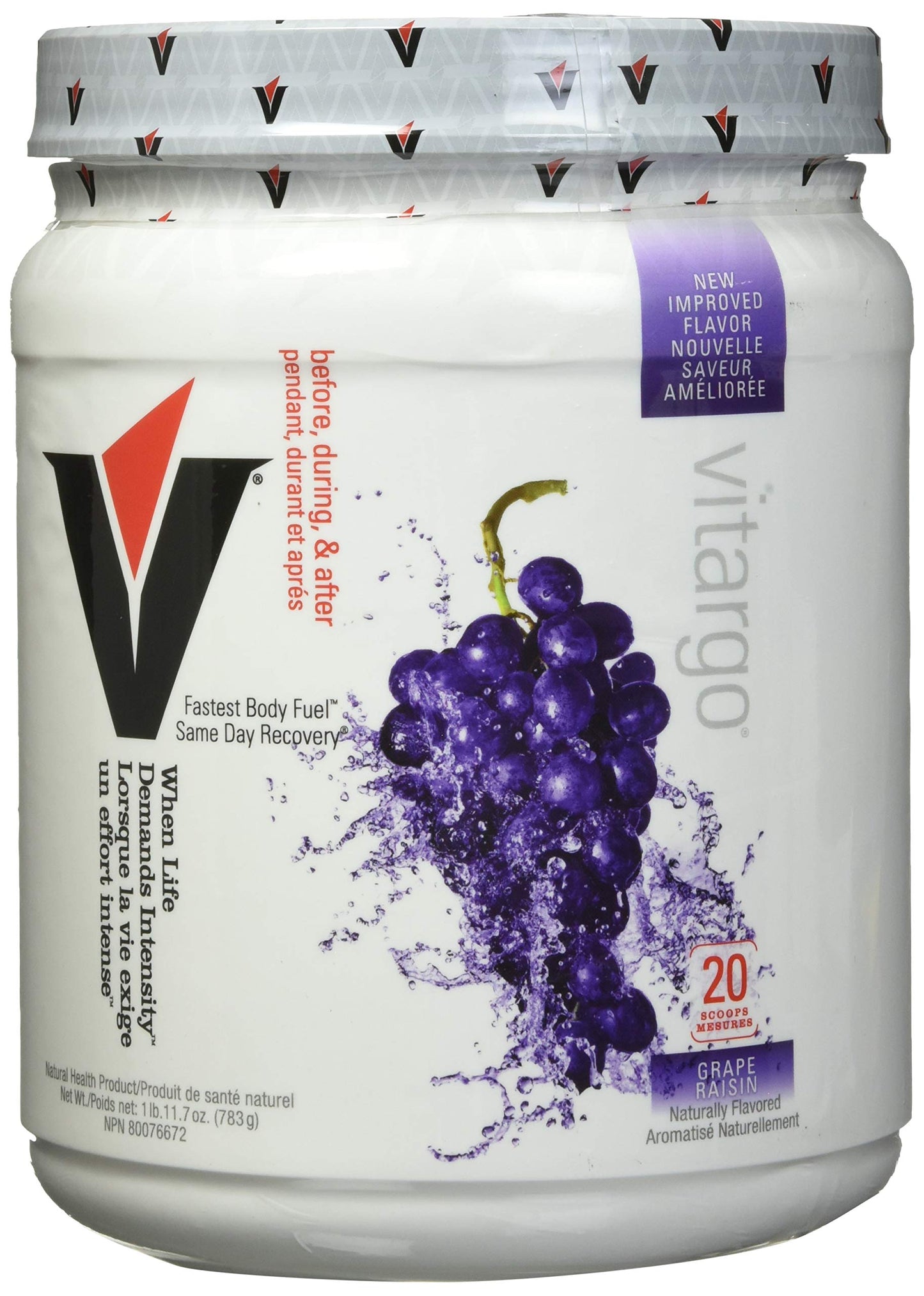 Vitargo Carbohydrate Powder, 2X Faster Absorbing, 4.4 LB Plain, Pre, Intra & Post, Sugar-Free Complex Carb Powder for Recovery, Endurance & Muscle Gain, Made in USA Nirvana Guru