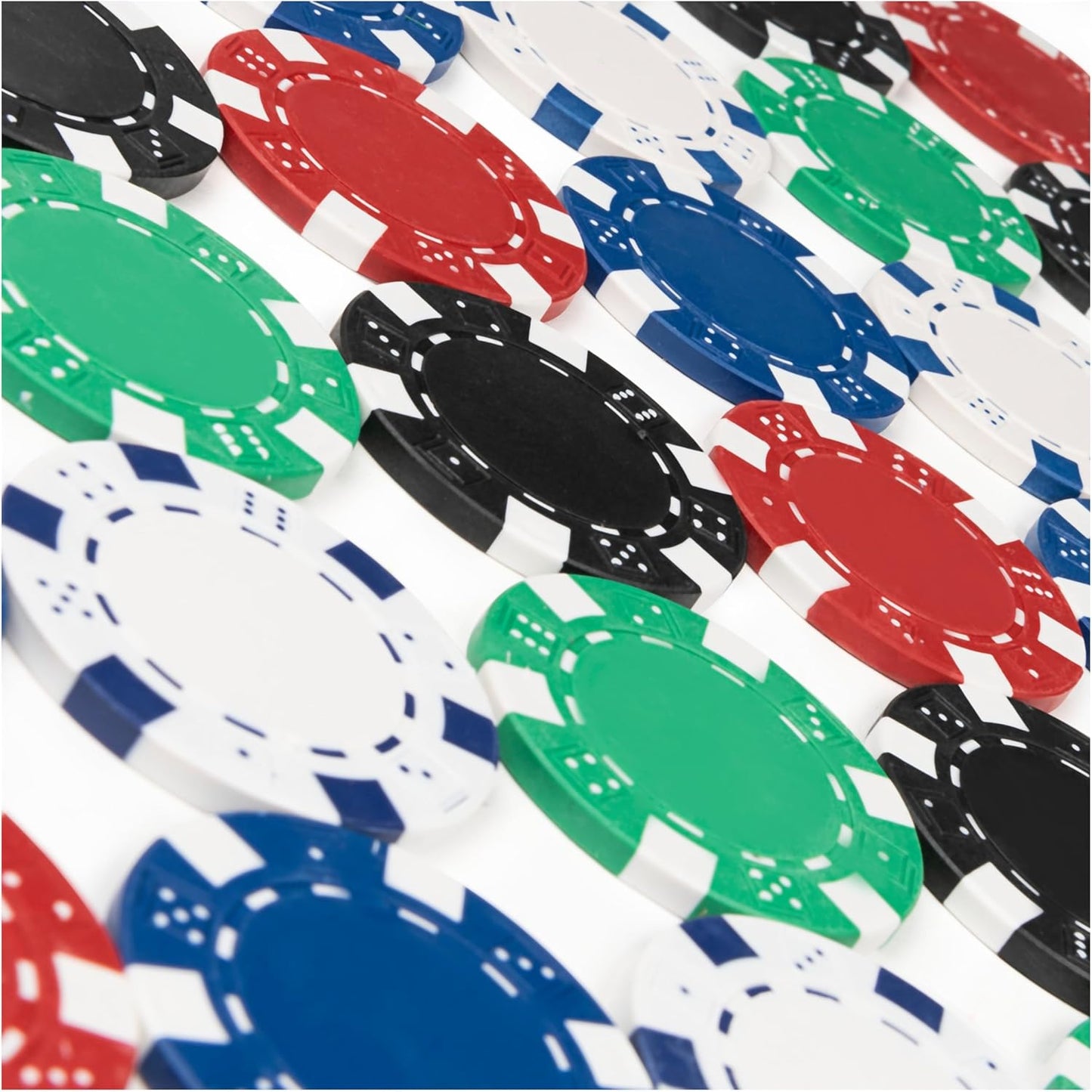 Spin Master Games, Cardinal Classics, 300-Piece Poker Set with Aluminum Carrying Case & Professional Weight Chips & Poker Dice, for Ages 8+ Nirvana Guru