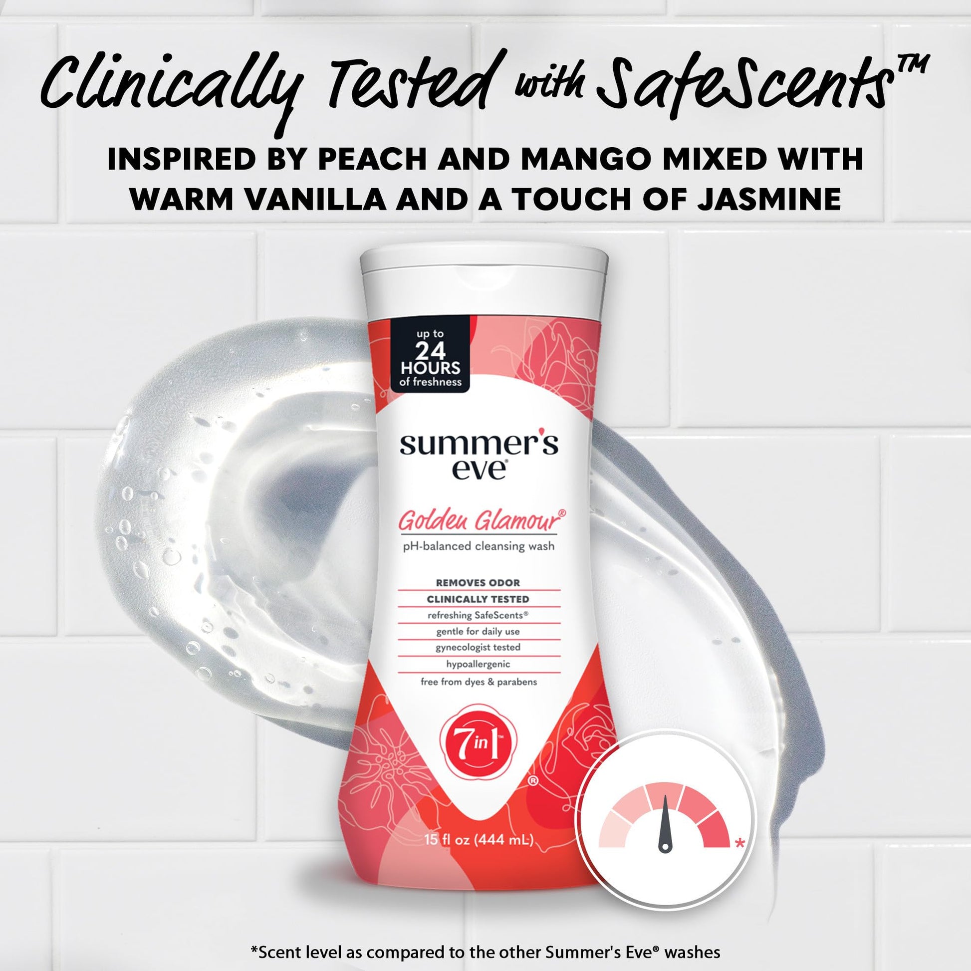 Summer's Eve, Ultimate Odor Control, Feminine Body Wash with Boric Acid, Removes Odor, Feminine Wash with pH Balance, 15 Fl Oz Nirvana Guru