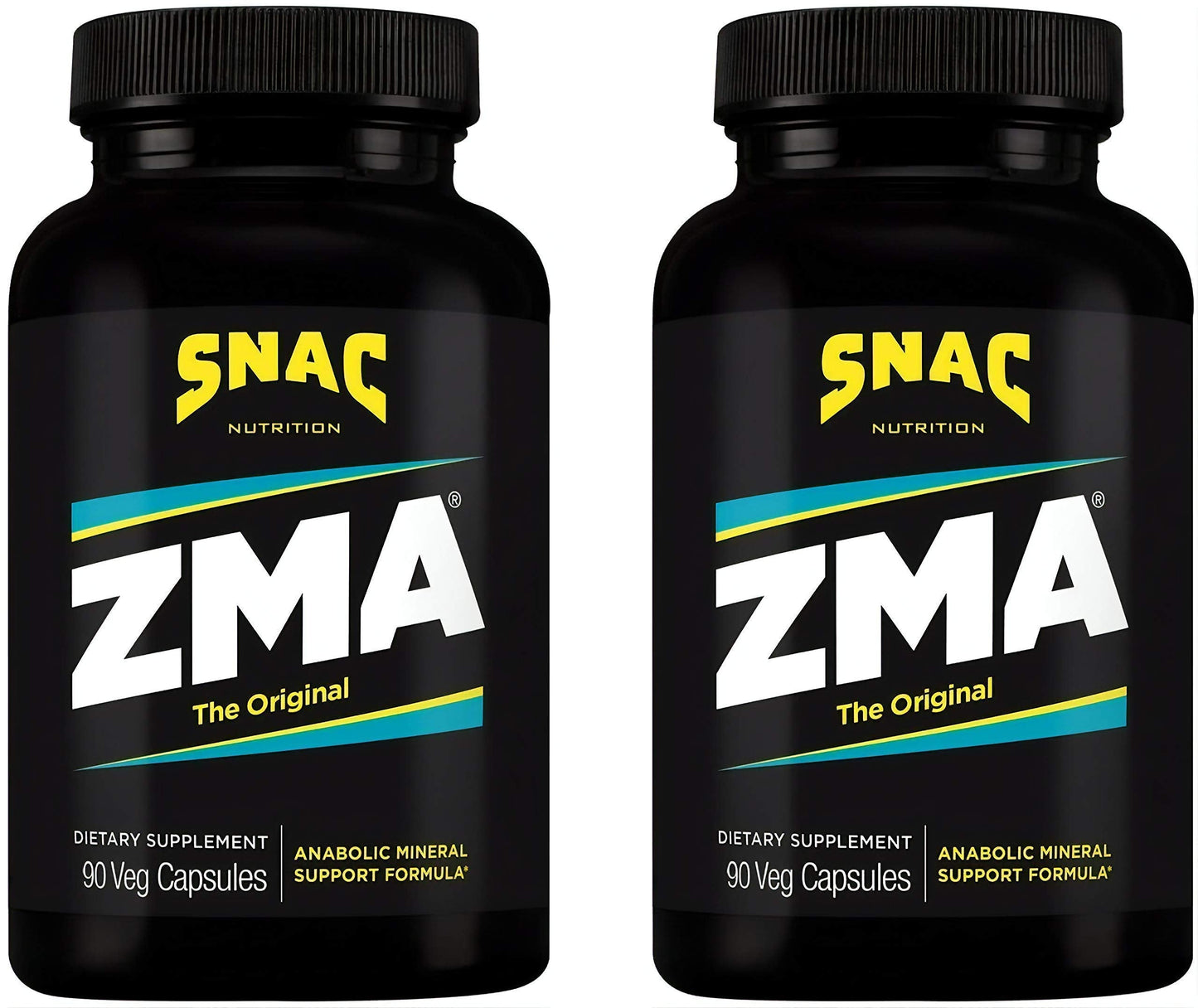 SNAC ZMA The Original Recovery & Sleep Supplement, Promotes Muscle Recovery, Immune Support & Restorative Sleep with Zinc, Magnesium & Vitamin B6 (90 Veggie Capsules) Nirvana Guru