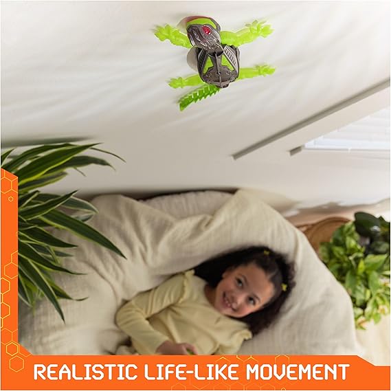 HEX BOTS Wall Climbing RC Robot Toy – Rechargeable Gecko Robot for Kids Ages 4+ nirvanaguru