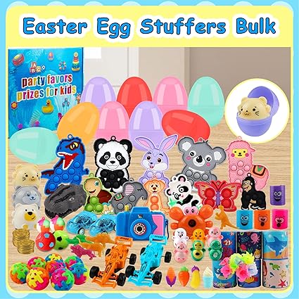 Kiss Monkey 640 PCS Prize Treasure Box Toys for Classroom, Party Favors for Kids, Fidget Toys Bulk, Goodie Bags Stuffers for Kids, Birthday Gifts, Pinata Stuffers, Carnival Prizes Nirvana Guru