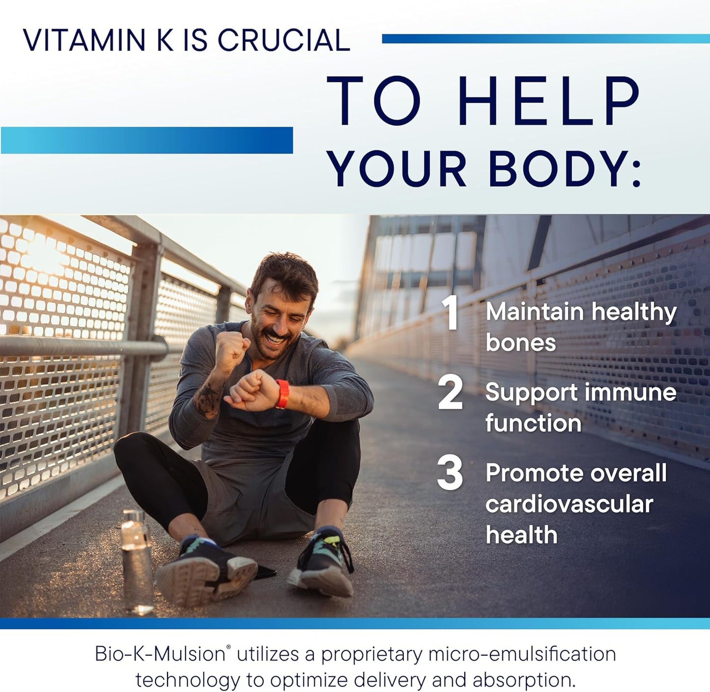 Biotics Research Bio K Mulsion Liquid Vitamin K Drops - 500 mcg/S - Vitamin K1 phytonadione for Adults - VIT K Supplement - Strong Bones, Heart Health, Blood Clotting Support, 1 fl oz Nirvana Guru