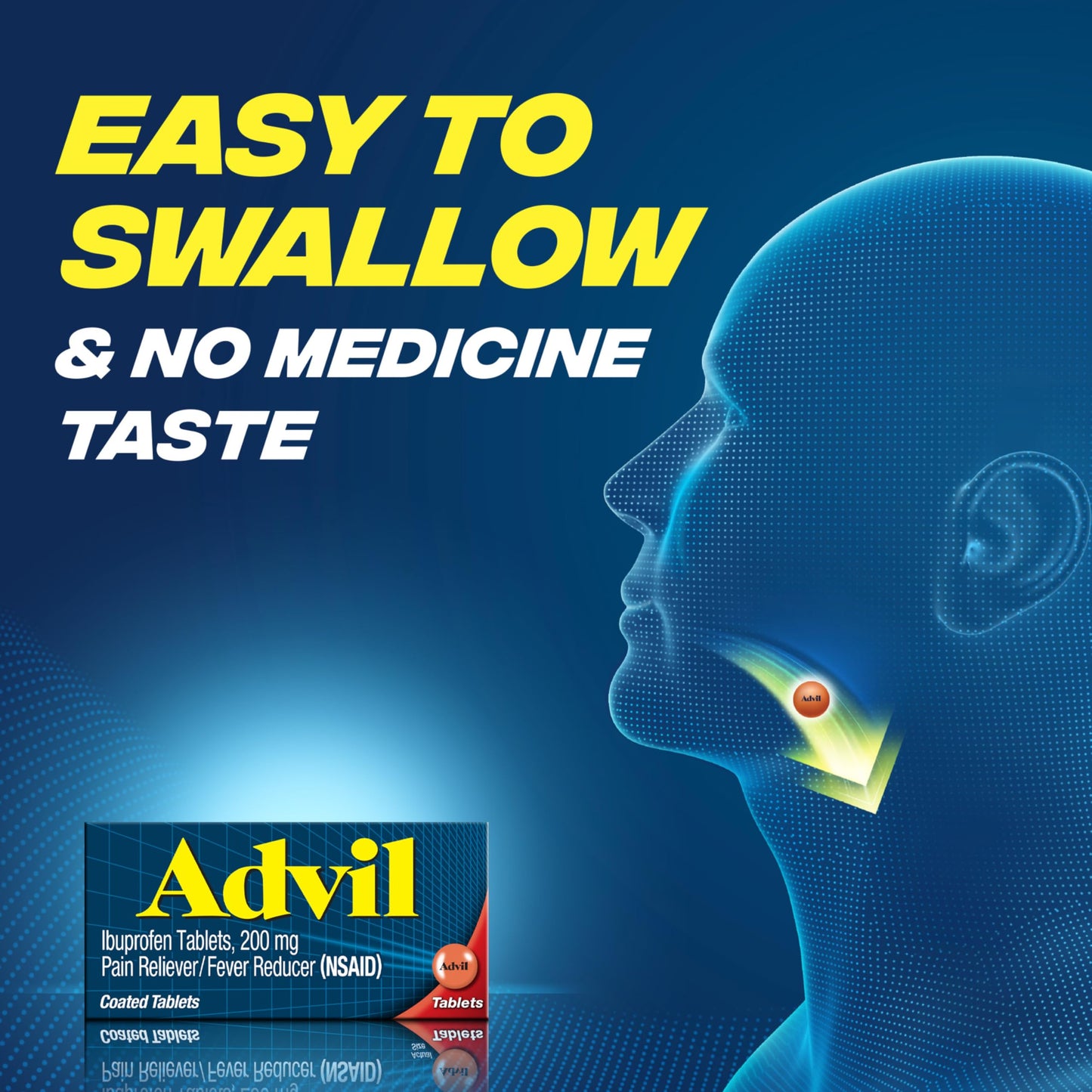 Advil Liqui-Gels minis Pain Reliever and Fever Reducer, Pain Medicine for Adults with Ibuprofen 200mg for Pain Relief - 200 Liquid Filled Capsules