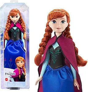 Mattel Princess Dolls, Anna Posable Fashion Doll with Signature Clothing and Accessories, Disney's Frozen Movie Toys nirvanaguru