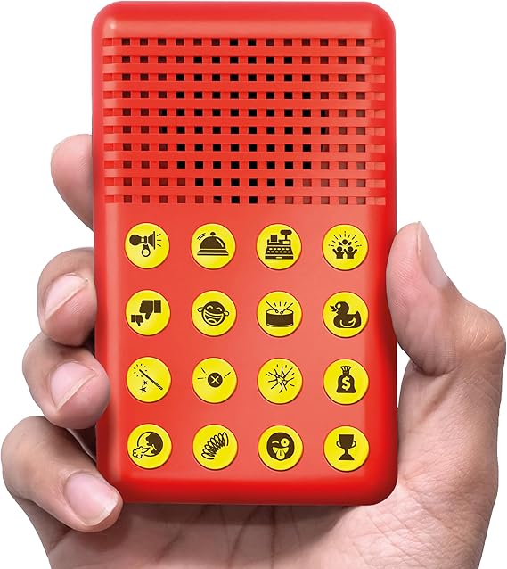 KNUCKLHEAD Sound Effects Machine - 16 Hilarious Sounds - Boys Noise Maker Prank Gifts for Kids- 6 7 8 9 10 Year Old Boy Gifts - Fun Boys Toys for Ages 8-13 - Cool Gadgets for Teens Gift nirvanaguru