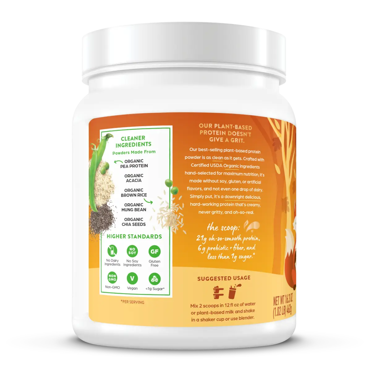 Organic Protein™ Plant Based Protein Powder - Pumpkin Spice Nirvana Guru
