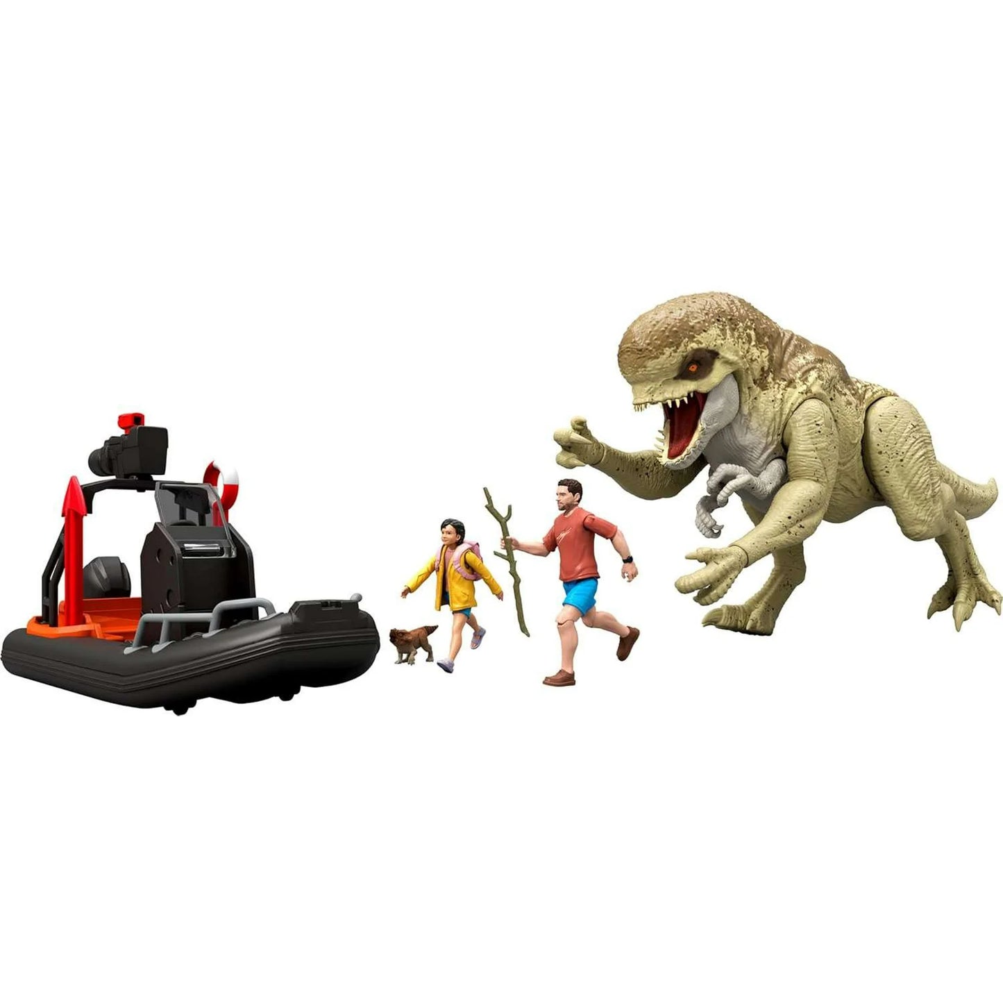 Jurassic World Rebirth Distortus Rex Island Escape Set Action Figure Set nirvanaguru