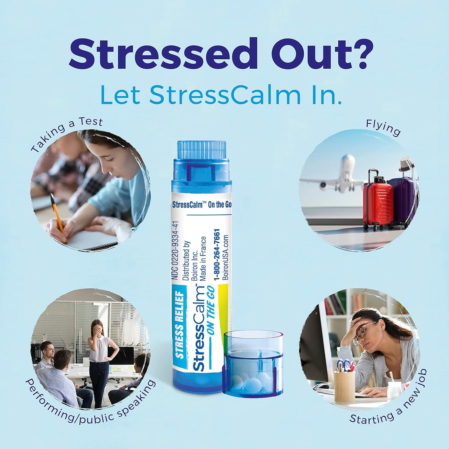 Boiron SleepCalm Kids Liquid Doses Sleep Aid for Deep, Relaxing, Restful Nighttime Sleep - Melatonin-Free and Non Habit-Forming - 15 Count