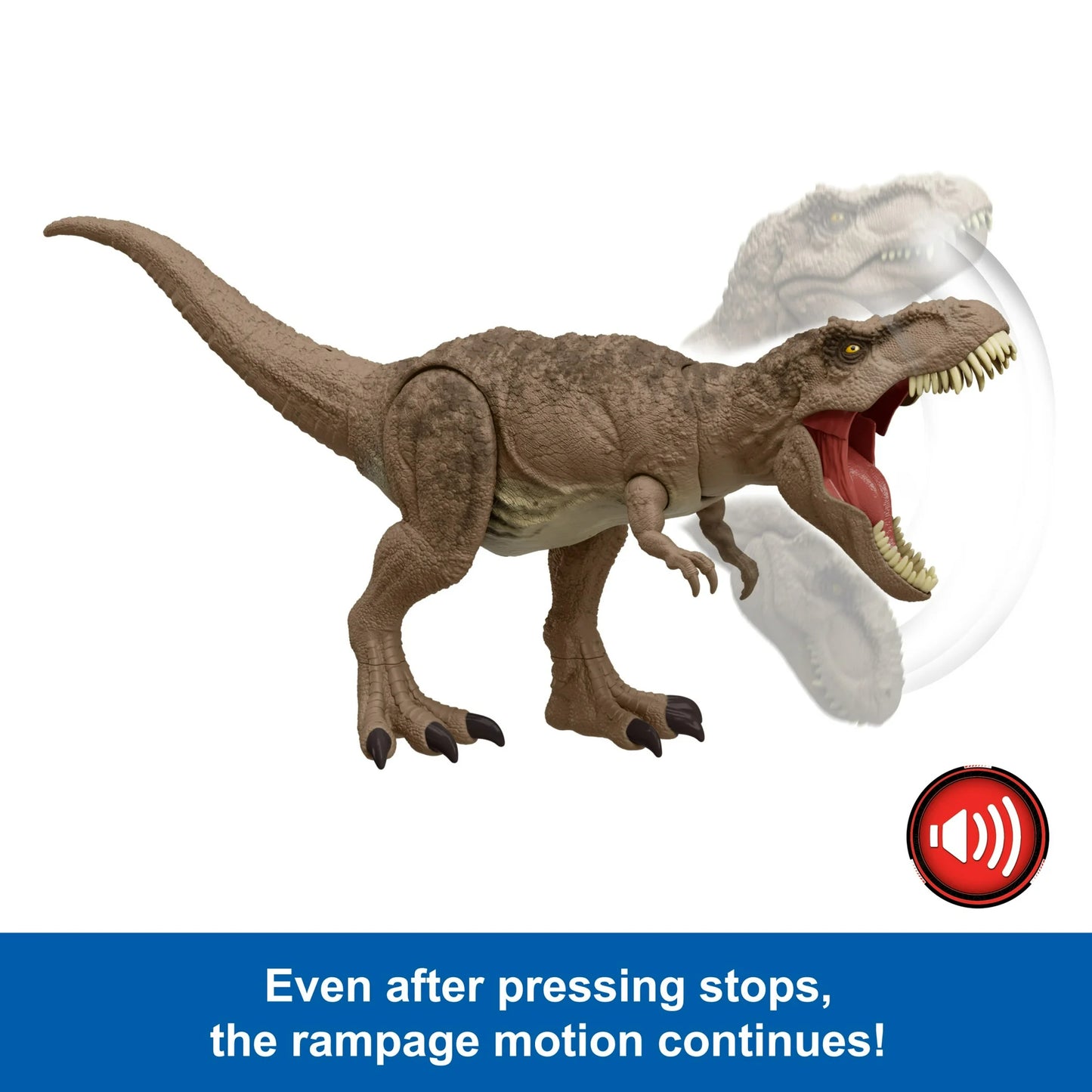 Jurassic World Chaos Theory All-Out Attack Tyrannosaurus Rex Dinosaur Action Figure Toy nirvanaguru