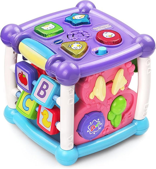 VTech Busy Learners Activity Cube, Purple nirvanaguru