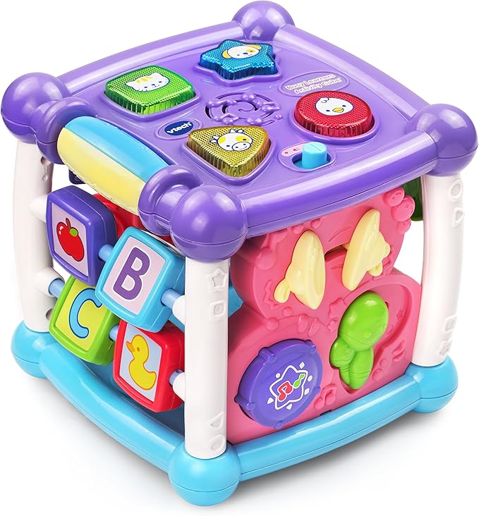 VTech Busy Learners Activity Cube, Purple nirvanaguru