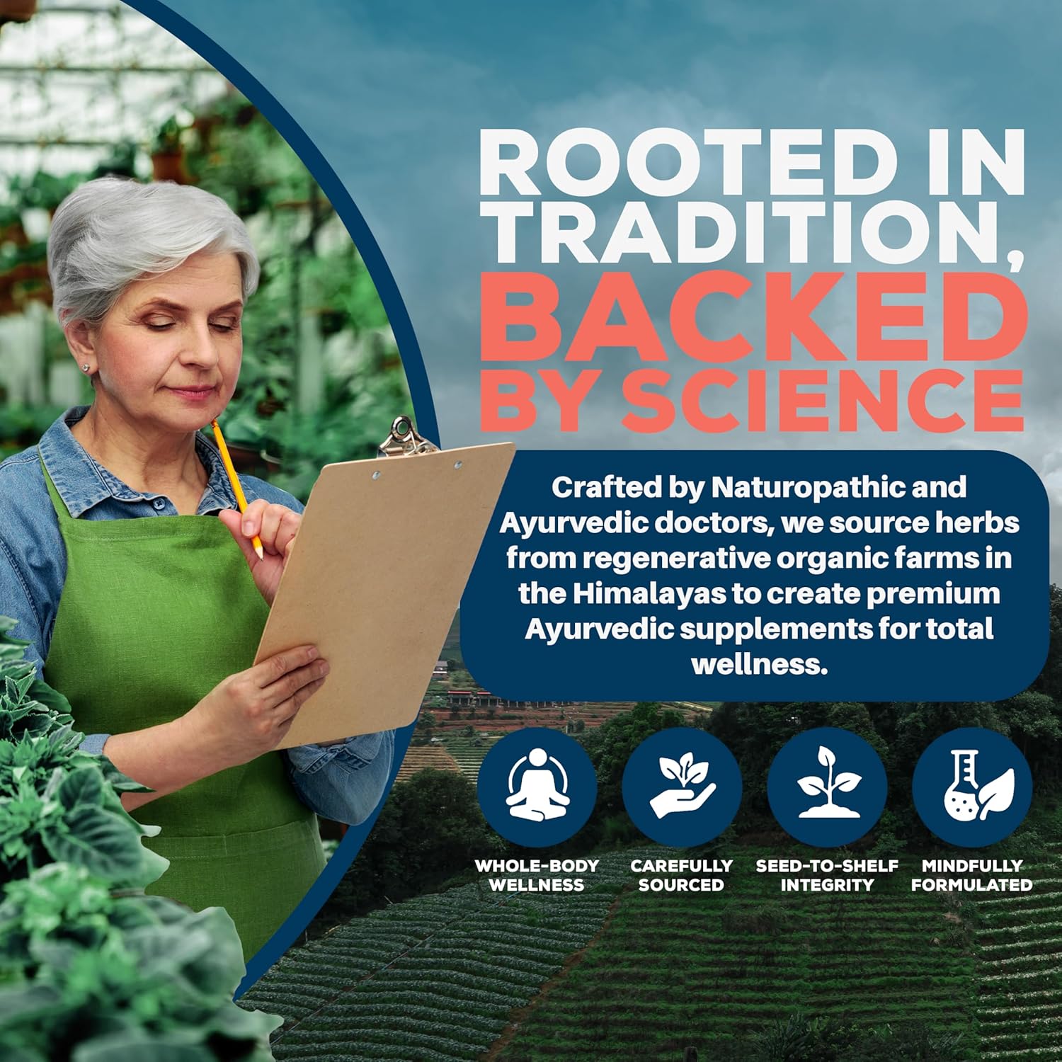 Ayush Herbs BacopaPlus - Bacopa Supplements, Organic Bacopa for Memory & Focus, Cognitive Support Pill for Adults with Ginkgo, Gotu Kola, Ashwagandha - 90 Vegetarian Capsules (1 Count) Nirvana Guru