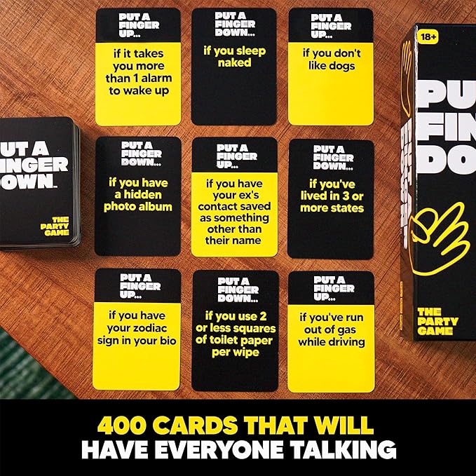The Viral Party Game That Will Have Everyone Talking - Funny Adult Card Game & Icebreaker Ideas, Game Nights, & Big or Small Groups, 400 Cards for 2+ Players nirvanaguru