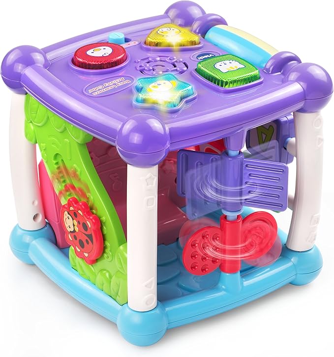VTech Busy Learners Activity Cube, Purple nirvanaguru