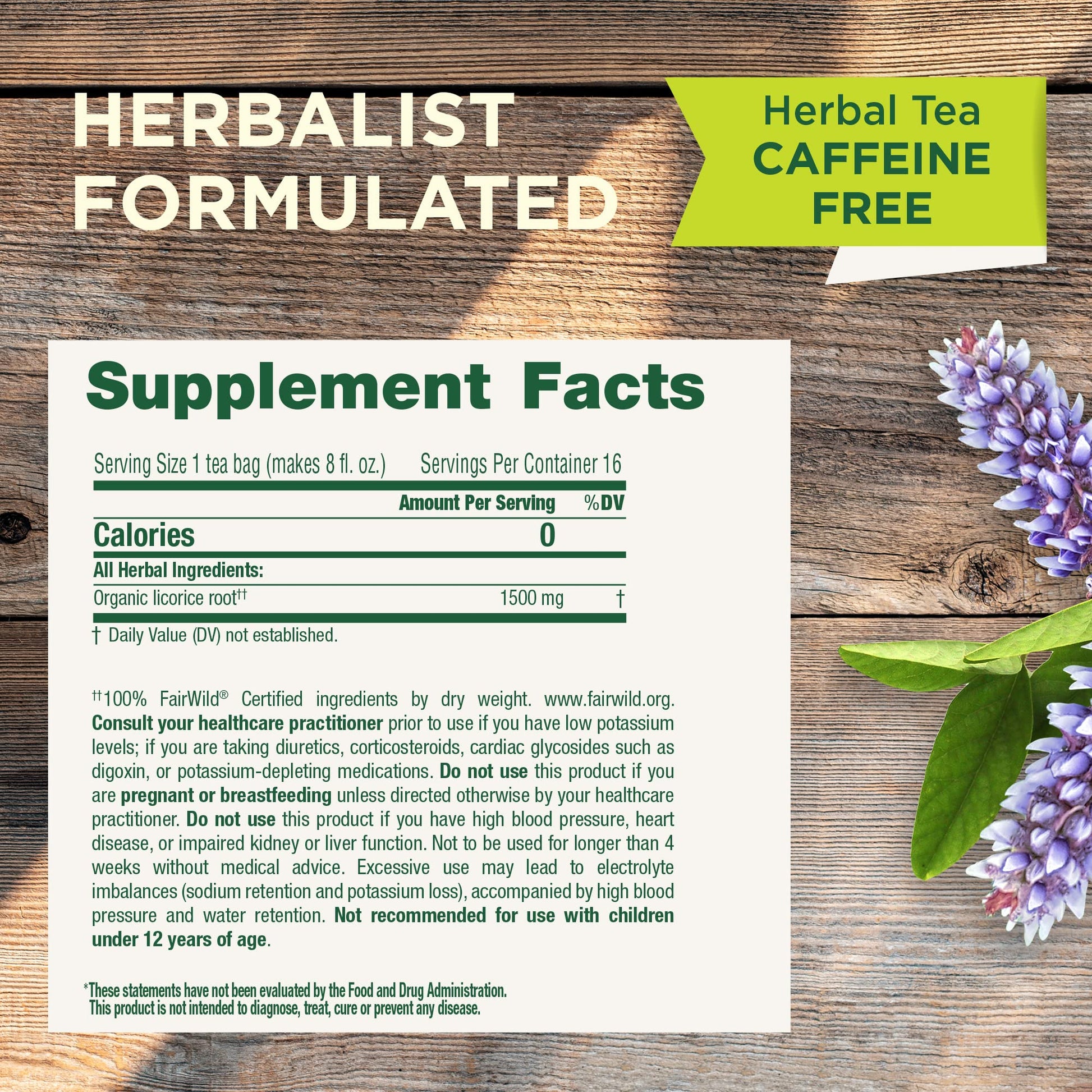 Traditional Medicinals Organic Red Clover, Caffeine Free, 16 Wrapped Tea Bags, 1.13 oz (32 g) - Nirvana Guru