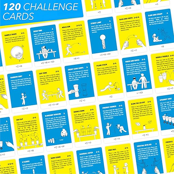 Super Skills - Action Game for Competitive People - Beat Your Friends at 120 Challenges - Fun Group Activity for Family Night or Party with Kids, Teen Nirvana Guru