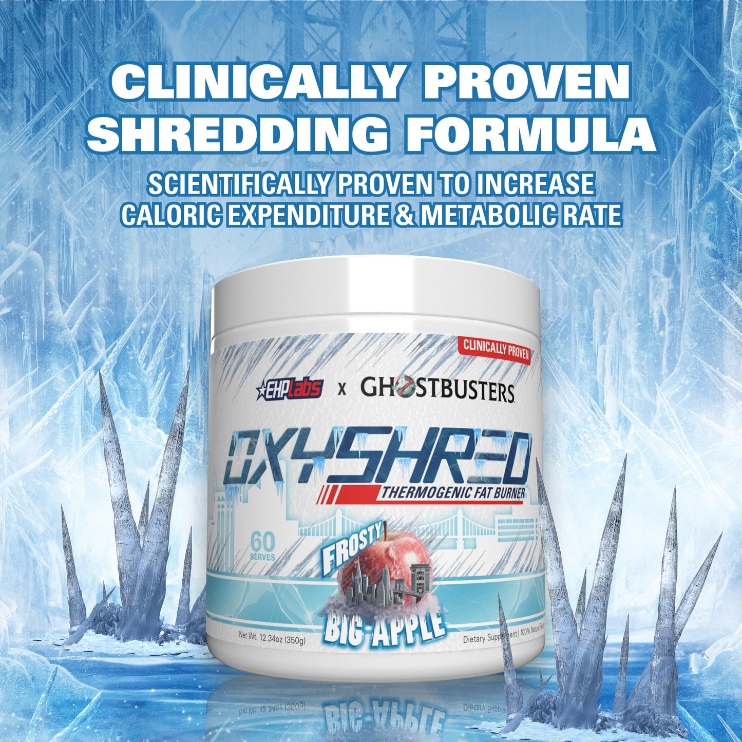 EHP Labs OxyShred Pre Workout Powder - Preworkout Powder with L Glutamine & Acetyl L Carnitine, Energy Boost Drink - Mango, 60 Servings Nirvana Guru