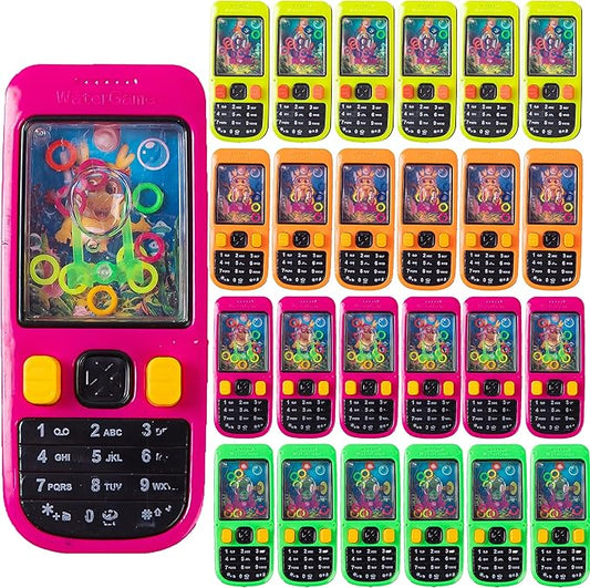 24 Pack Handheld Water Ring Games for Kids Party Favors Goodie Bags Stuffers Return Gifts for Kids Birthday Classroom Prize Box Rewards Bulk nirvanaguru