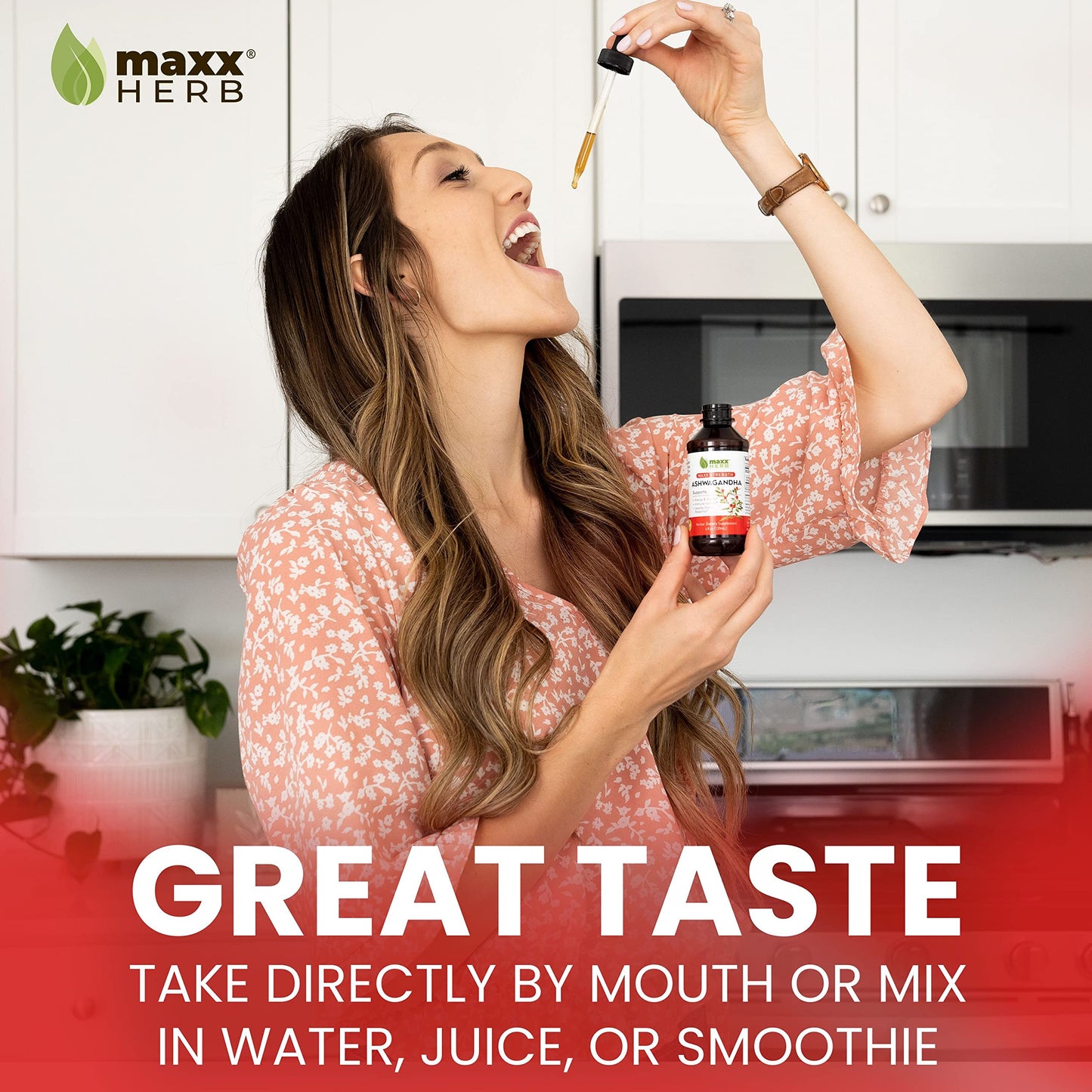 Maxx Herb Ashwagandha Extract – Max Strength Liquid Tincture Absorbs Better Than Capsules or Powder - for Stamina, Memory, and Immune Support – 4 Bottles, 4 Oz Each (240 Servings) Nirvana Guru