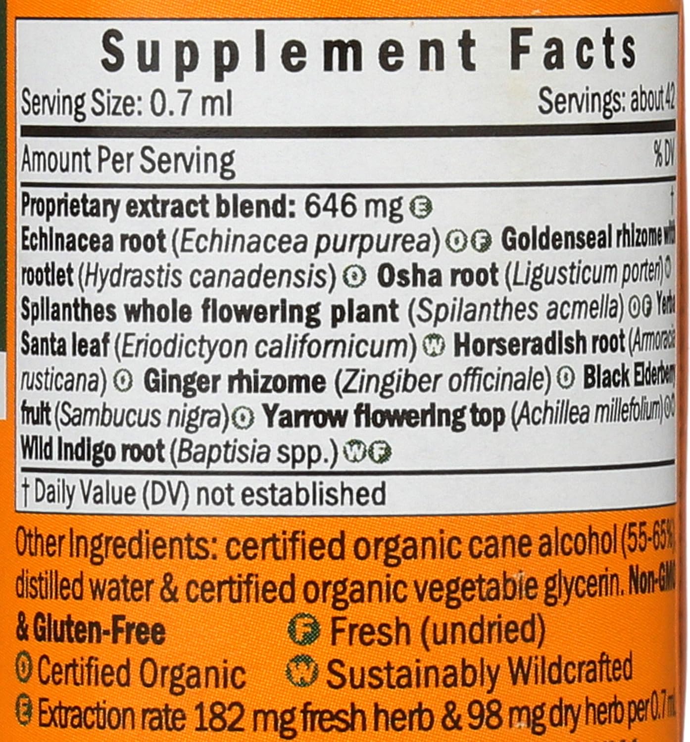 Herb Pharm Rapid Immune Boost Liquid Herbal Formula for Active Immune Support - 1 Ounce - Nirvana Guru