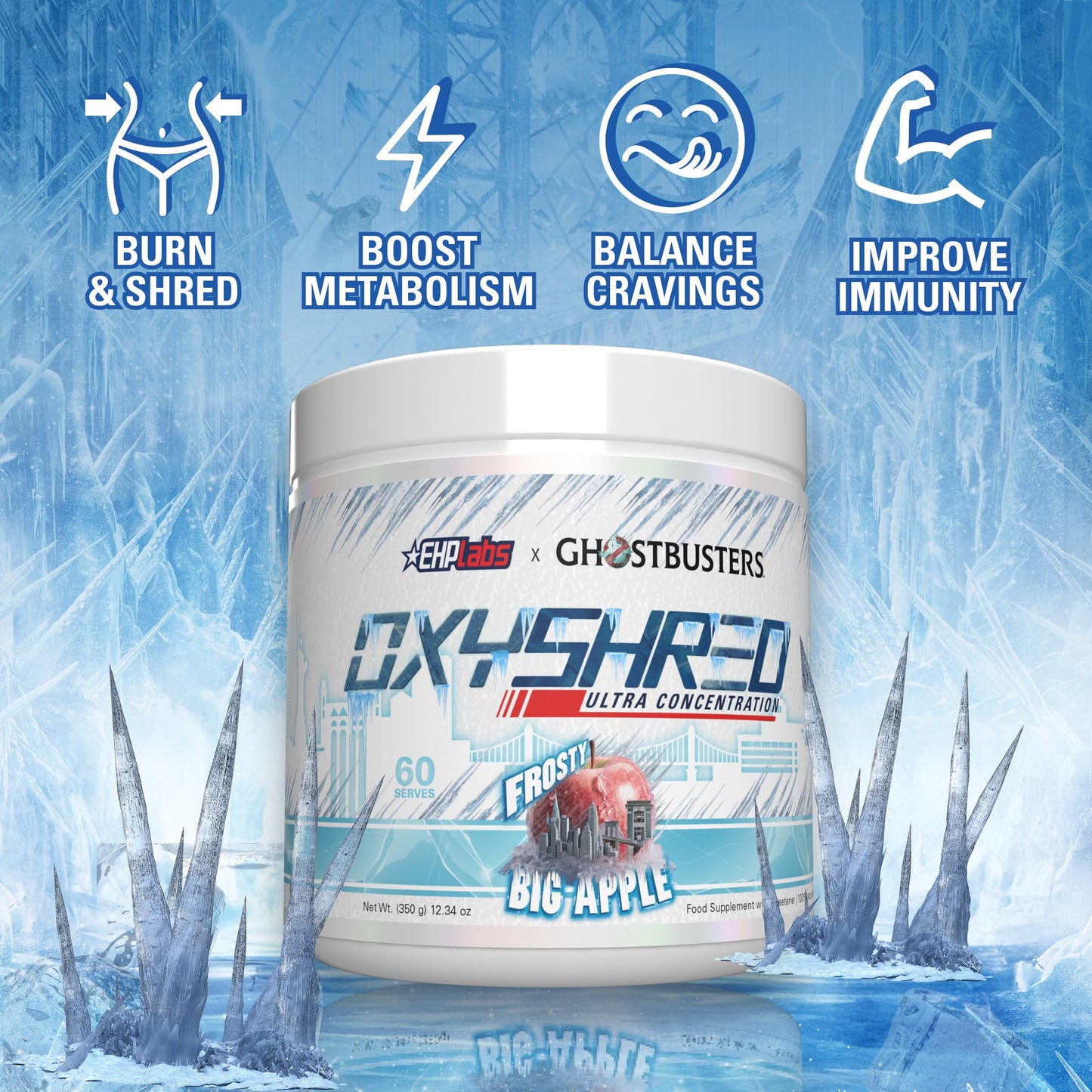 EHP Labs OxyShred Pre Workout Powder - Preworkout Powder with L Glutamine & Acetyl L Carnitine, Energy Boost Drink - Mango, 60 Servings Nirvana Guru