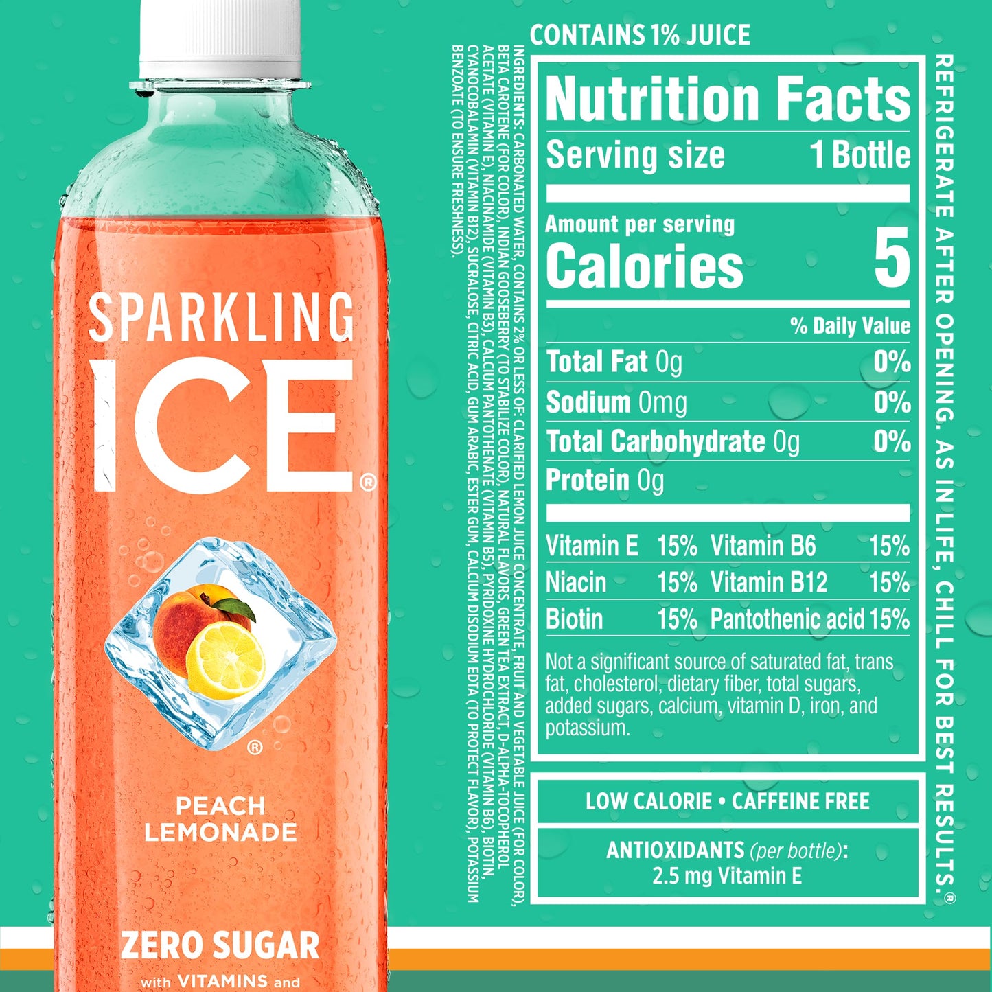 Sparkling Ice Purple Variety Pack, Flavored Water, Zero Sugar, with Vitamins and Antioxidants, 17 fl oz, 12 count (Black Raspberry, Cherry Limeade, Orange Mango, Kiwi Strawberry)