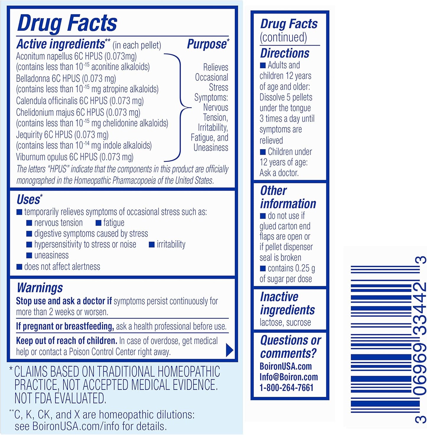 Boiron SleepCalm Kids Liquid Doses Sleep Aid for Deep, Relaxing, Restful Nighttime Sleep - Melatonin-Free and Non Habit-Forming - 15 Count