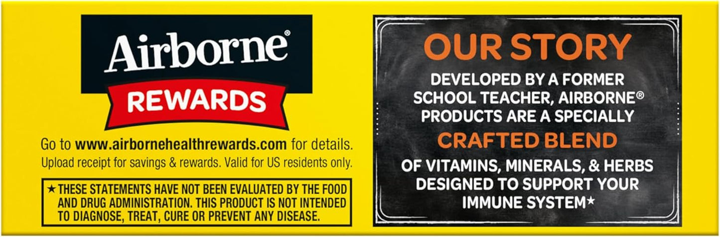 Airborne 1000mg Vitamin C with Zinc - Nirvana Guru