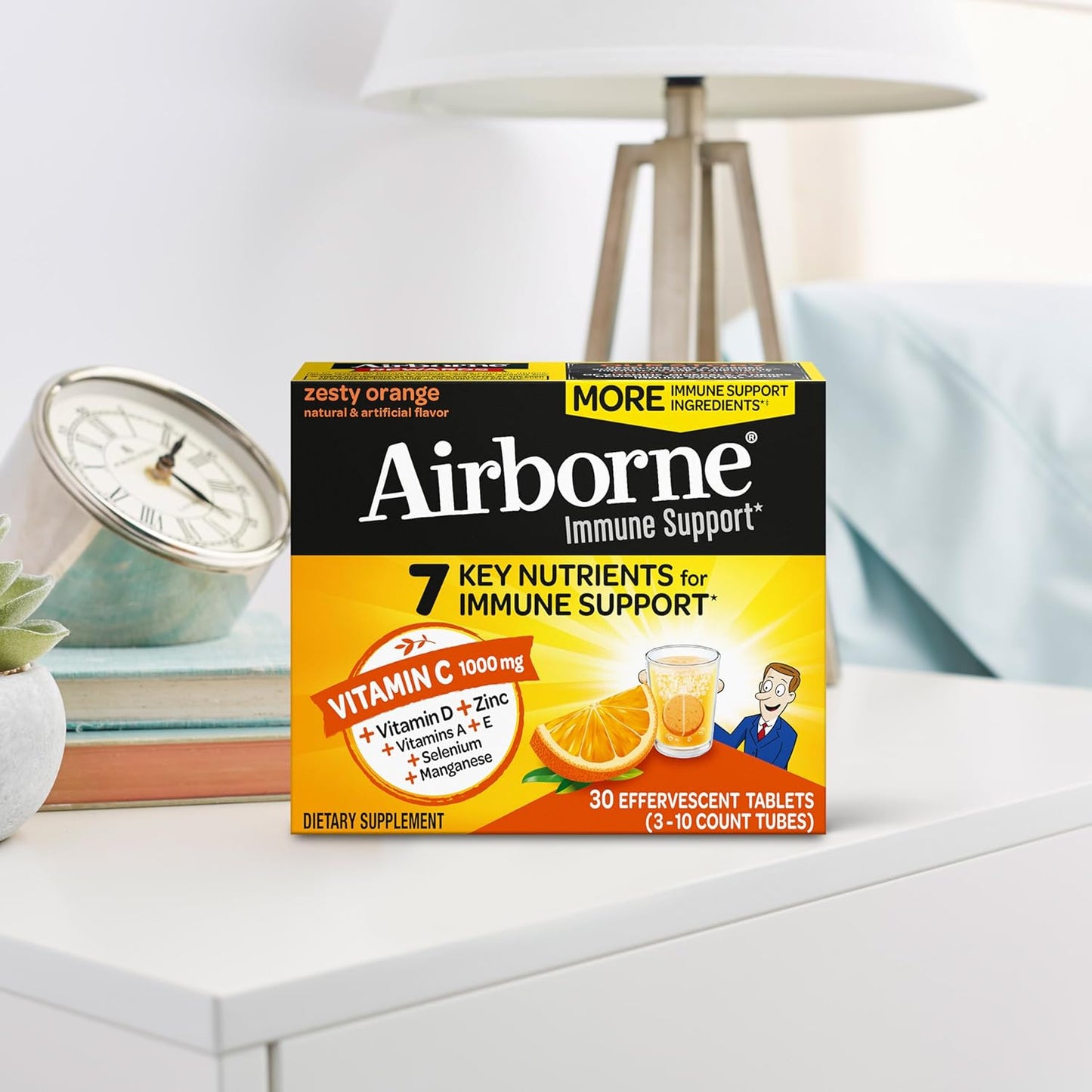 Airborne 1000mg Vitamin C with Zinc - Nirvana Guru