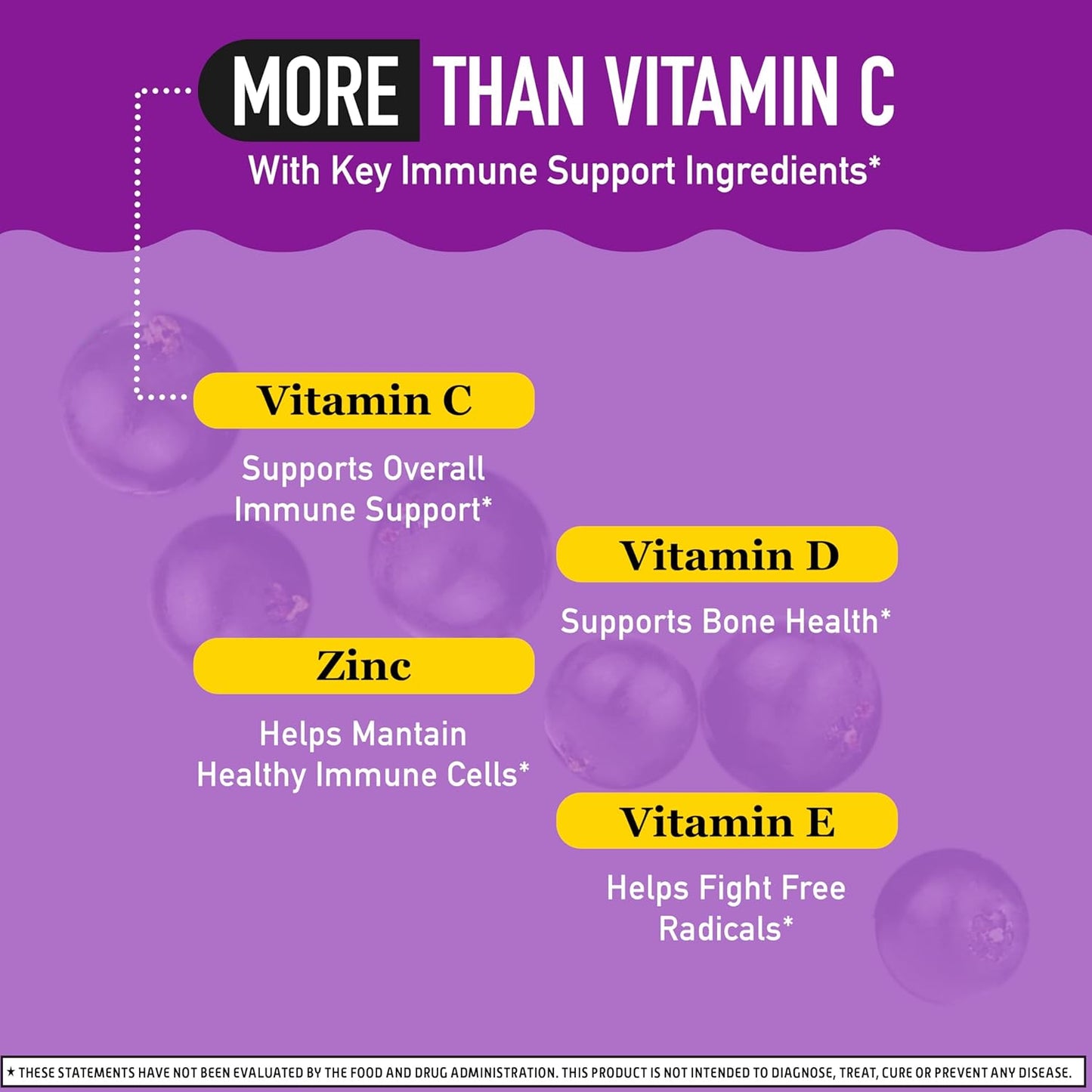 Airborne Elderberry + Zinc & Vitamin C Gummies For Adults - Nirvana Guru