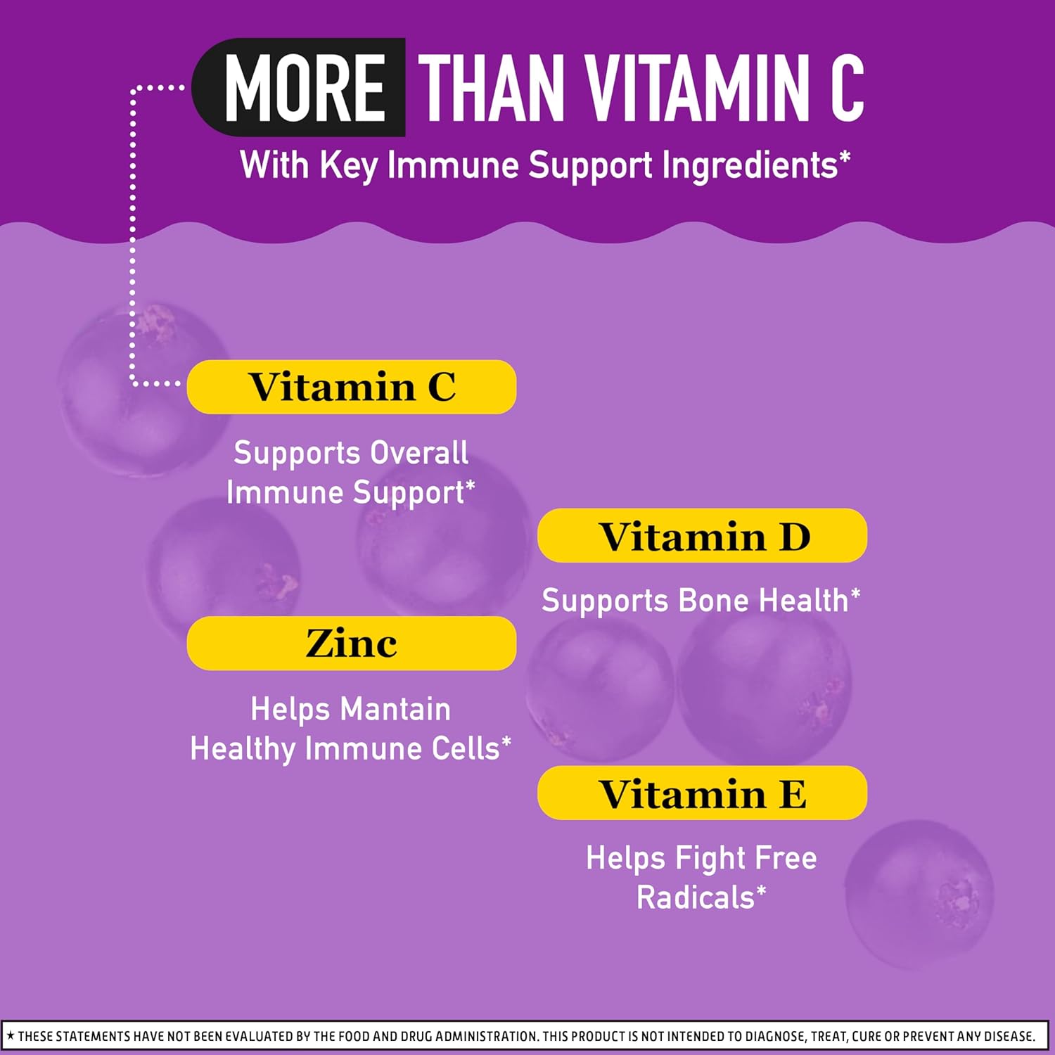 Airborne Elderberry + Zinc & Vitamin C Gummies For Adults - Nirvana Guru