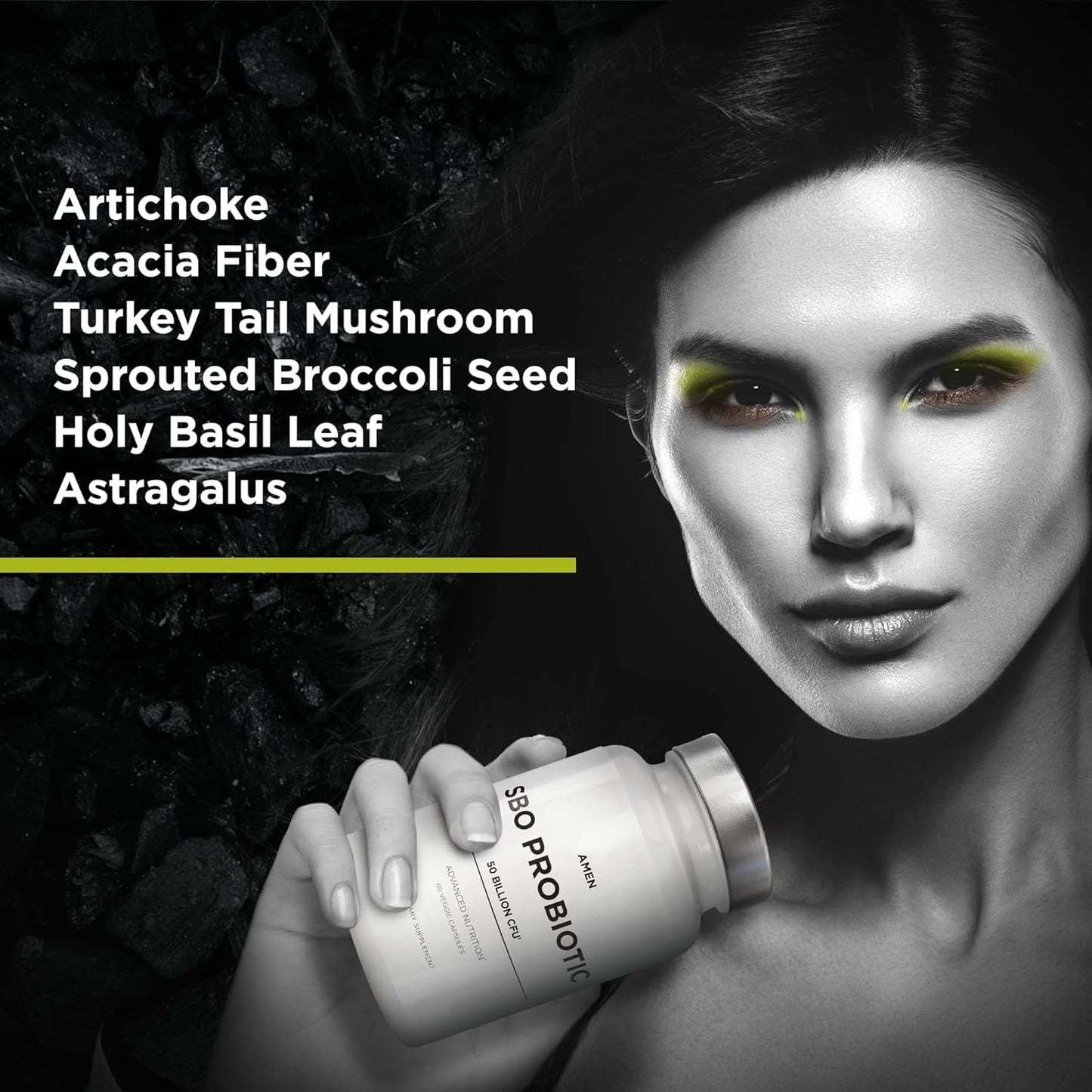 Amen Probiotics Supplement, SBO Probiotic and Organic Prebiotics - Nirvana Guru