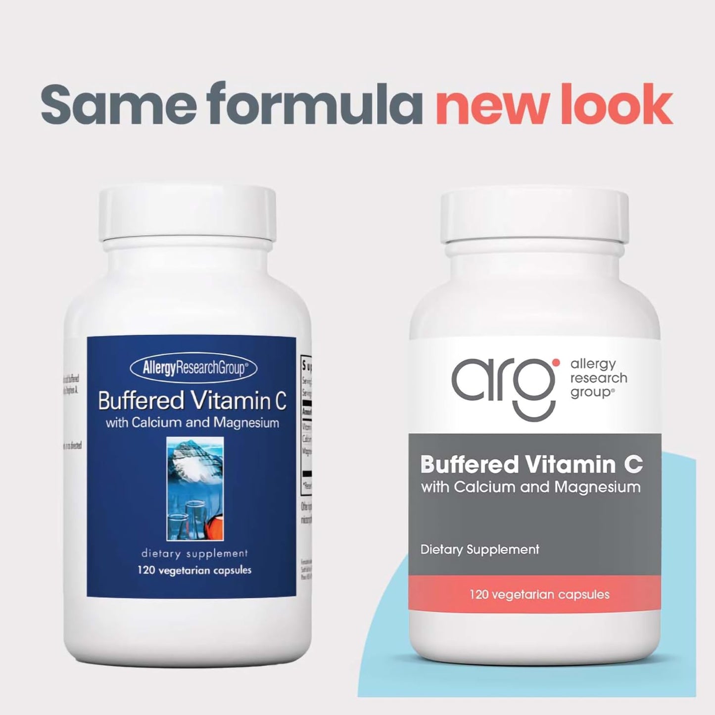 Allergy Research Group, Buffered Vitamin C - Antioxidant Supplements - Nirvana Guru