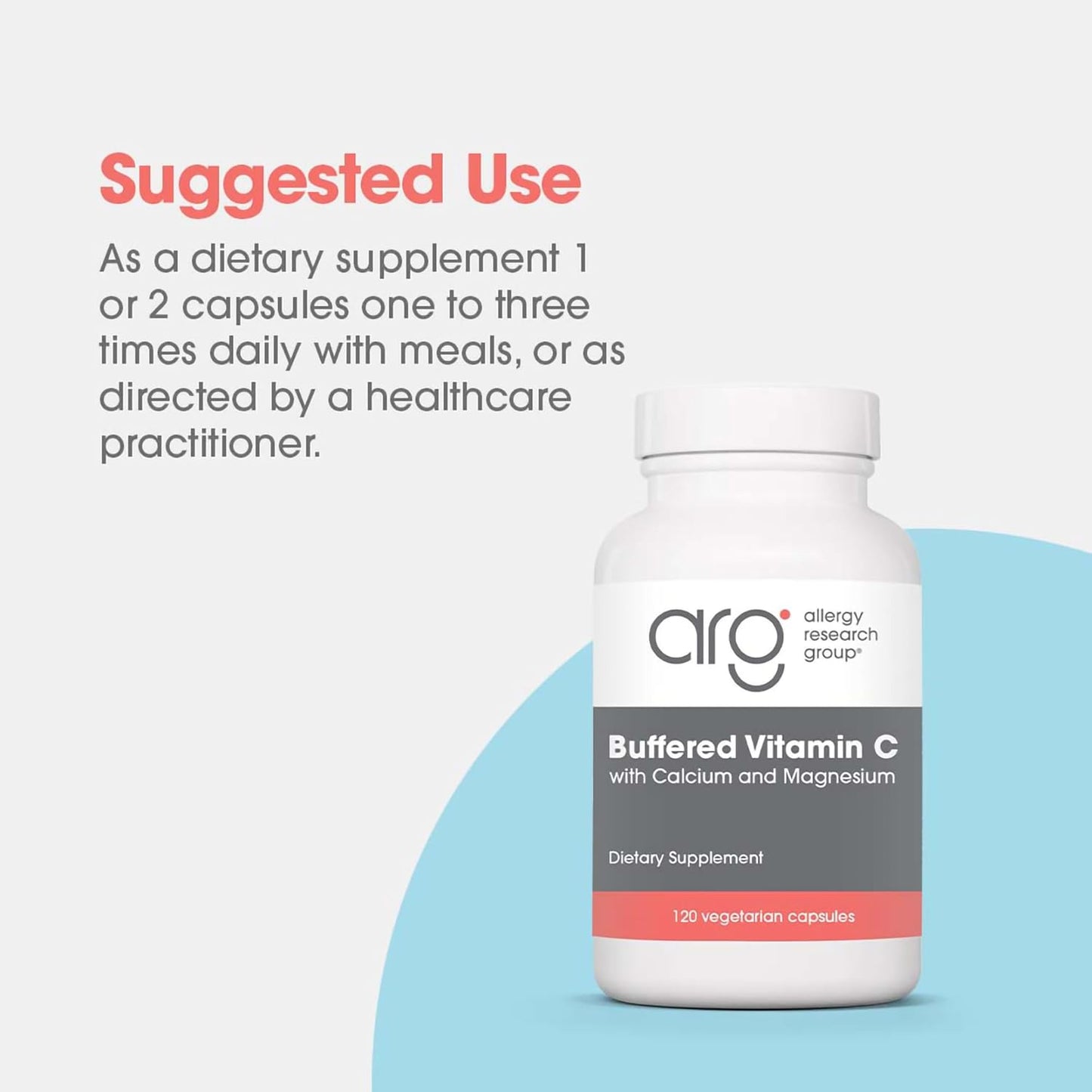 Allergy Research Group, Buffered Vitamin C - Antioxidant Supplements - Nirvana Guru