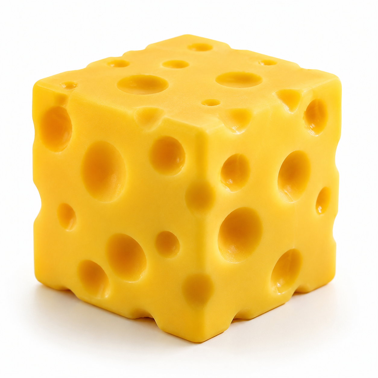 Jumbo Cheese Squishy Stress Relief Toy – Slow Rising Sensory Squeeze (Yellow) Nirvana Guru