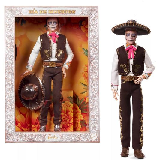 Barbie Signature Día De Muertos 2025 Collectible Ken Doll in Suit and Sombrero Nirvana Guru