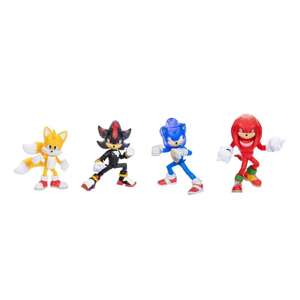 Sonic the Hedgehog 3 5" Action Figure Set - 4pk: Superheroes & Comics, Animation, TV and Movies, Batteries Included (Target Exclusive) nirvanaguru