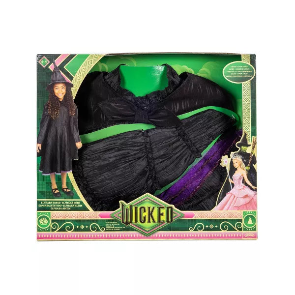 Wicked Deluxe Elphaba Black Defying Gravity Dress Up Set nirvanaguru