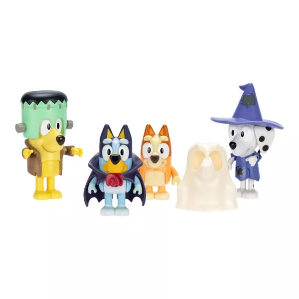 Bluey Costume Party Figures 4pk nirvanaguru