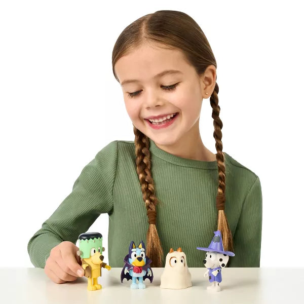 Bluey Costume Party Figures 4pk nirvanaguru