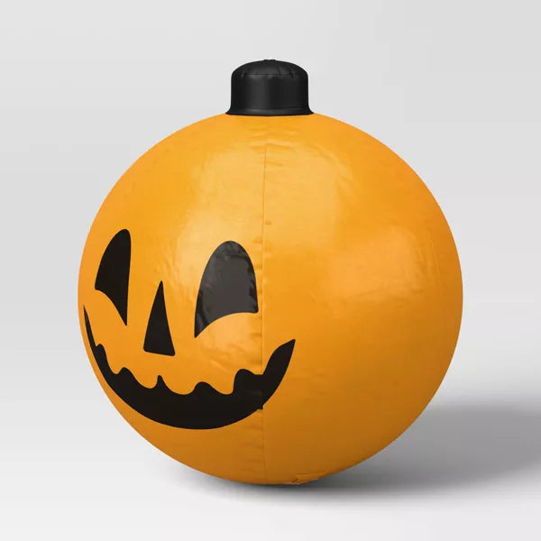 34" Oversized Pumpkins Halloween Decorative Prop Orange - Hyde and EEK! Boutique™ nirvanaguru