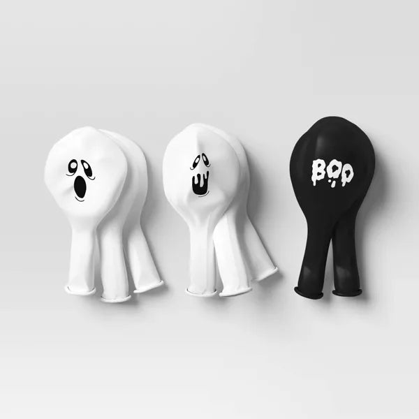 8pk Ghosts Balloon Set - Hyde and EEK! Boutique™ nirvanaguru