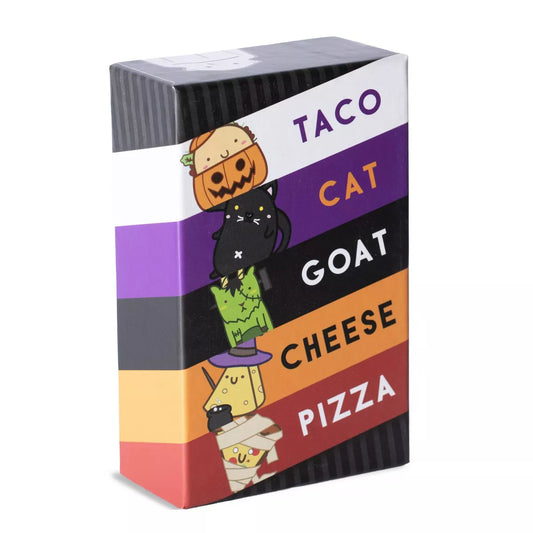 Dolphin Hat Games Taco Cat Goat Cheese Pizza Halloween Card Games: Creative Thinking, 3-8 Players, Party Fun Nirvana Guru