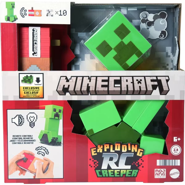Minecraft Exploding RC Creeper with Lights & Sounds with 10 Explosion Particles and DLC Code nirvanaguru