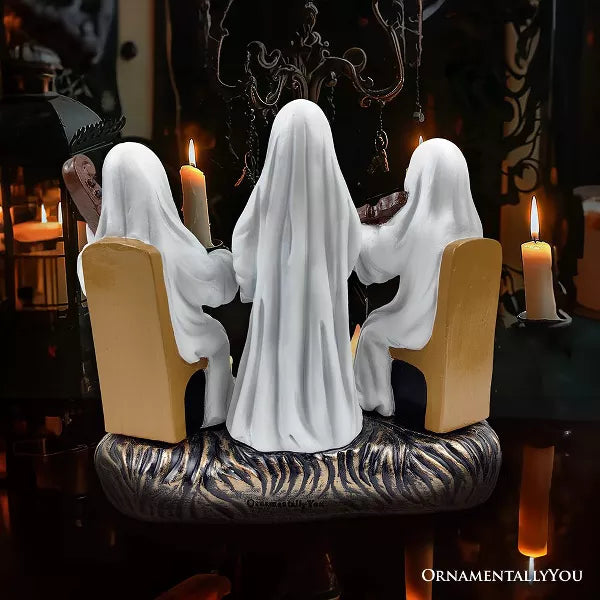 Ghostly Ensemble Trio Lighted Spooky Home Figurine, 5.5" LED Haunted Halloween Ghost Statue| OrnamentallyYou nirvanaguru