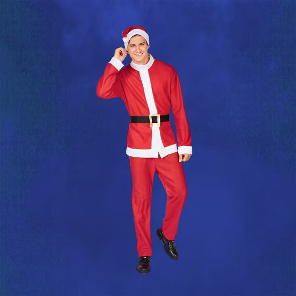 Northlight Men's Red and White Santa Claus Christmas Costume Set - Plus Size nirvanaguru