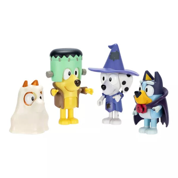 Bluey Costume Party Figures 4pk nirvanaguru