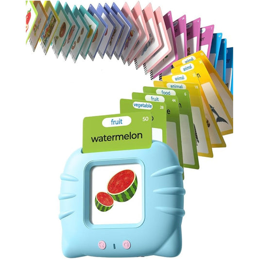 510 Words, Talking Flash Cards for Toddler 1 2 3 4 Year Olds, Language Learning Tools, Pocket Speech Therapy Tools, Autism Aids, Montessori Tools with 31 Themes, Children's Sensory Educational Tools nirvanaguru